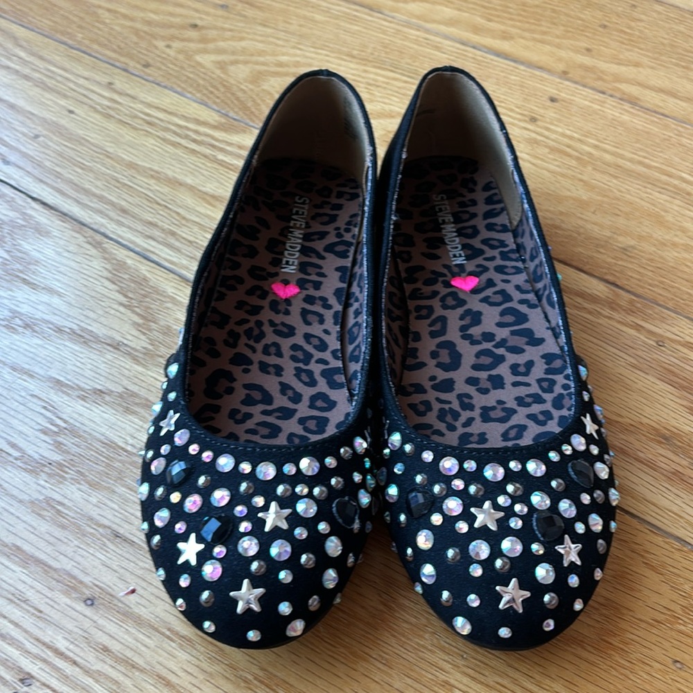 Steve Madden Sparkling shoes 4 Black